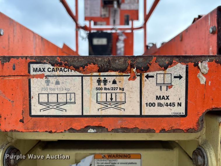 image for item DT4981 2018 JLG 1930ES scissor lift