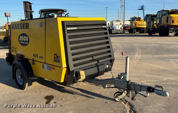 image for item DT4985 2022 Kaeser Mobilair M118 air compressor