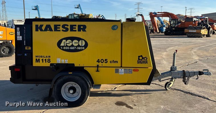 image for item DT4985 2022 Kaeser Mobilair M118 air compressor
