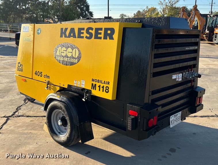 image for item DT4985 2022 Kaeser Mobilair M118 air compressor