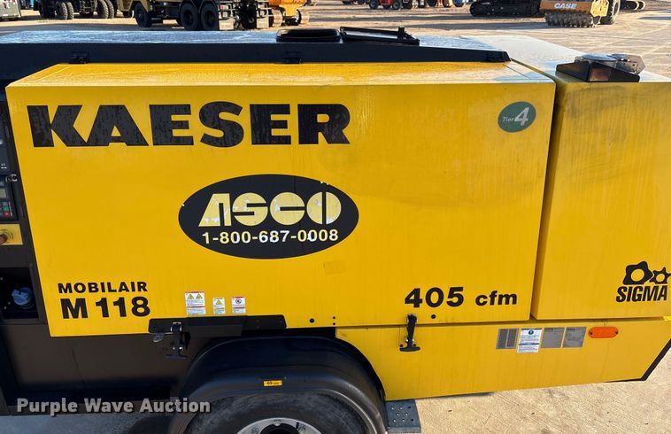 image for item DT4985 2022 Kaeser Mobilair M118 air compressor