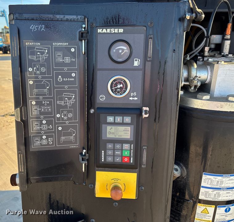 image for item DT4985 2022 Kaeser Mobilair M118 air compressor