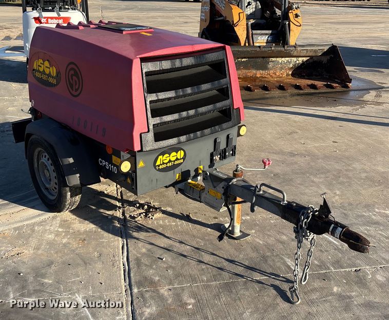 image for item DT4986 2017 Atlas Capco CPS110 air compressor