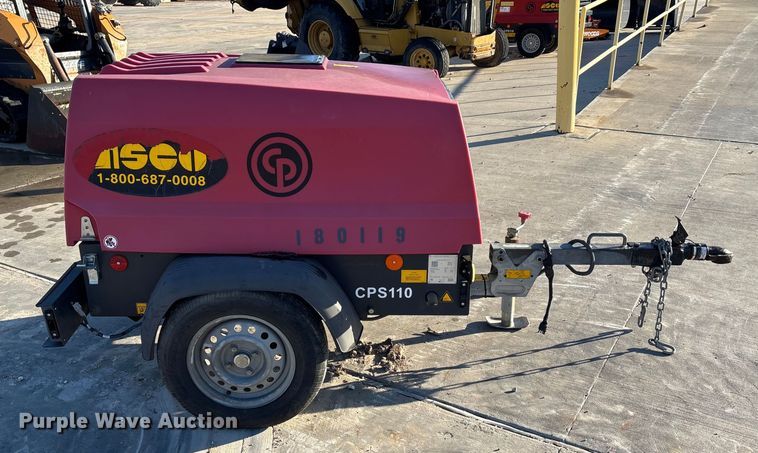 image for item DT4986 2017 Atlas Capco CPS110 air compressor