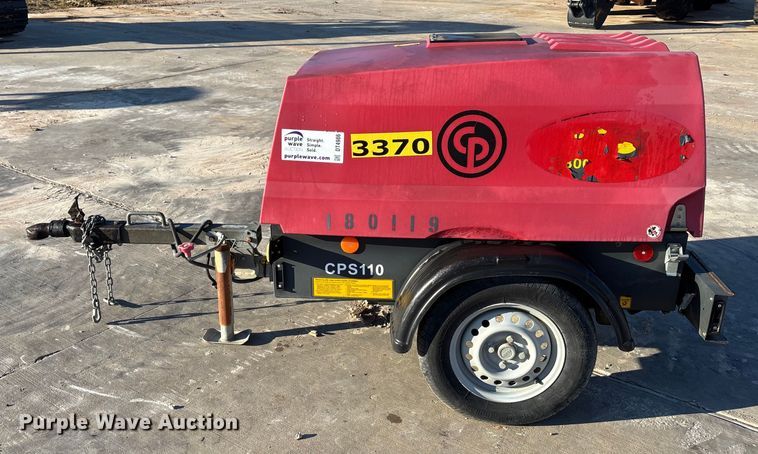 image for item DT4986 2017 Atlas Capco CPS110 air compressor