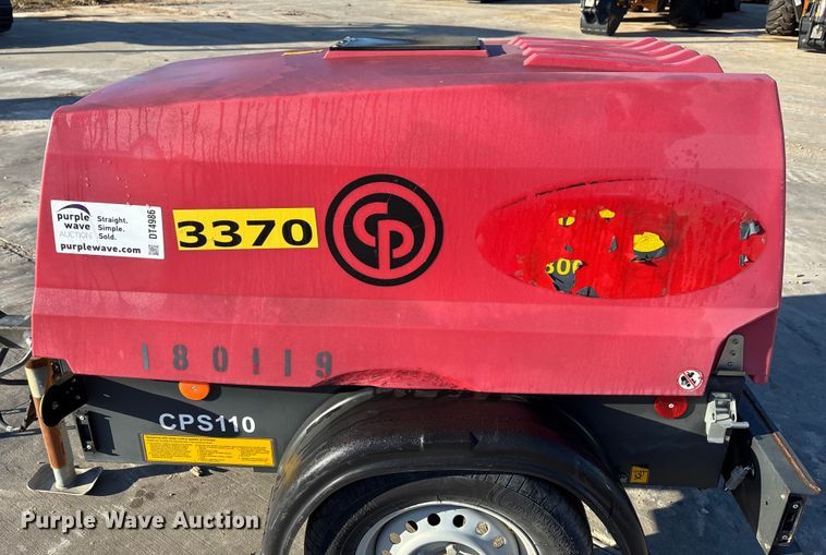 image for item DT4986 2017 Atlas Capco CPS110 air compressor