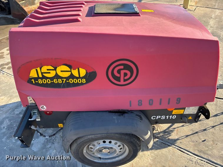 image for item DT4986 2017 Atlas Capco CPS110 air compressor