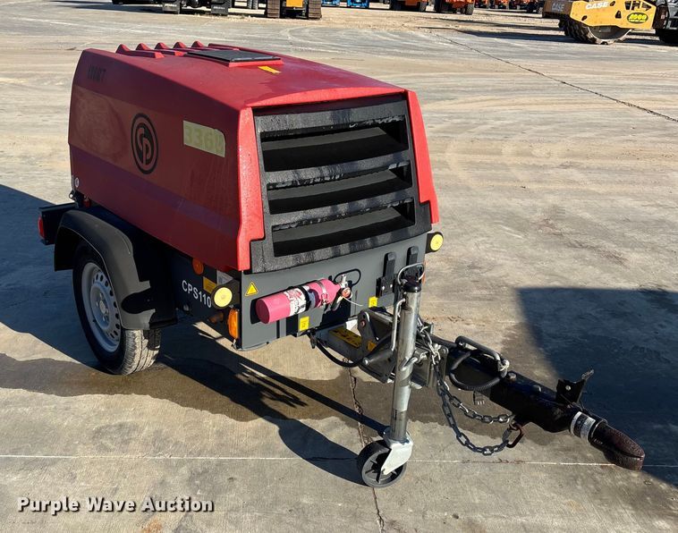 image for item DT4987 2017 Atlas Capco CPS110 air compressor