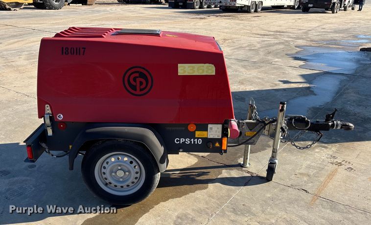 image for item DT4987 2017 Atlas Capco CPS110 air compressor