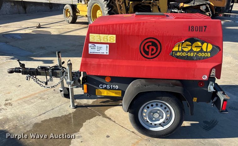 image for item DT4987 2017 Atlas Capco CPS110 air compressor