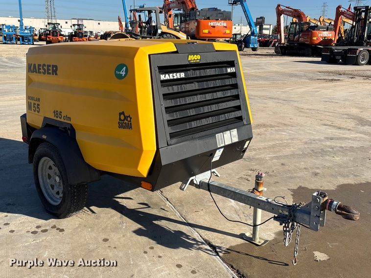 image for item DT4989 2022 Kaeser Mobilair M55 air compressor