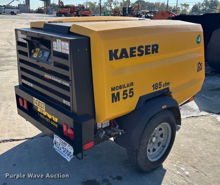 image for item DT4989 2022 Kaeser Mobilair M55 air compressor