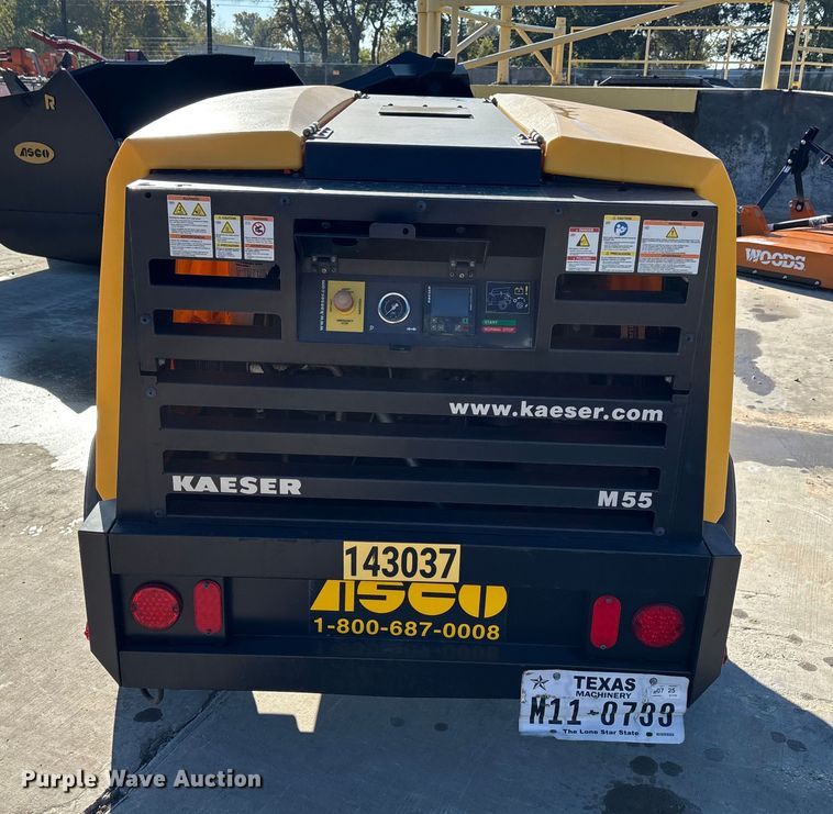 image for item DT4989 2022 Kaeser Mobilair M55 air compressor