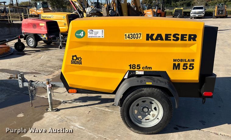 image for item DT4989 2022 Kaeser Mobilair M55 air compressor