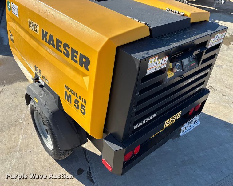 image for item DT4989 2022 Kaeser Mobilair M55 air compressor
