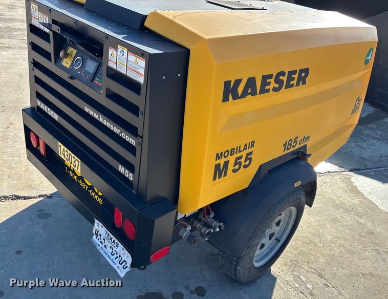 image for item DT4989 2022 Kaeser Mobilair M55 air compressor