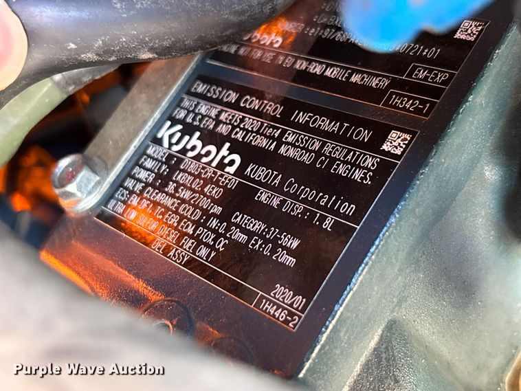 image for item DT4989 2022 Kaeser Mobilair M55 air compressor