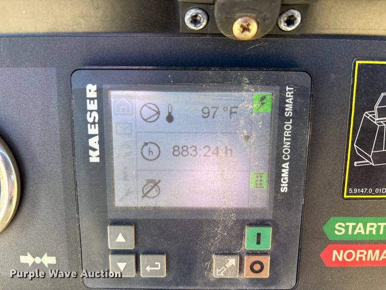 image for item DT4991 2022 Kaeser Mobilair M55 air compressor