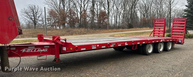 image for item DT6455 2014 Felling FT-50-3 LP equipment trailer