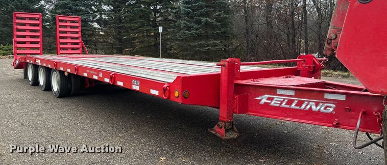 image for item DT6455 2014 Felling FT-50-3 LP equipment trailer