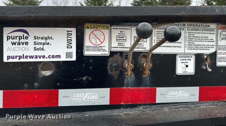 image for item DT6456 2019 Load King  503/605/SSSFF lowboy equipment trailer