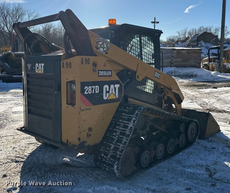 image for item DT6469 2015 Caterpillar 287D tracked skid steer loader