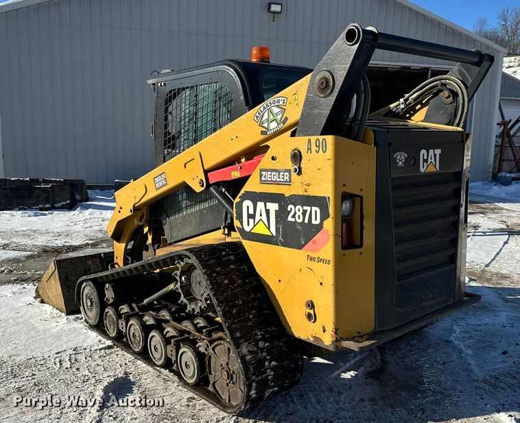 image for item DT6469 2015 Caterpillar 287D tracked skid steer loader