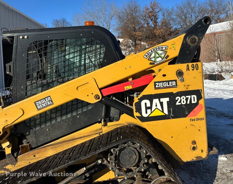 image for item DT6469 2015 Caterpillar 287D tracked skid steer loader