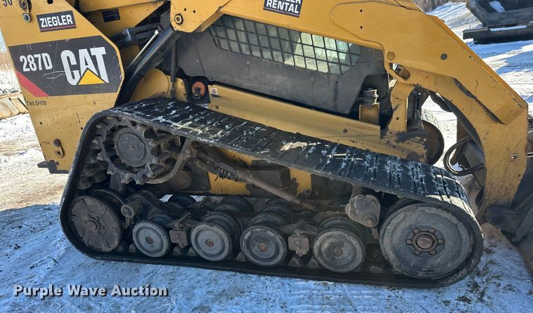 image for item DT6469 2015 Caterpillar 287D tracked skid steer loader