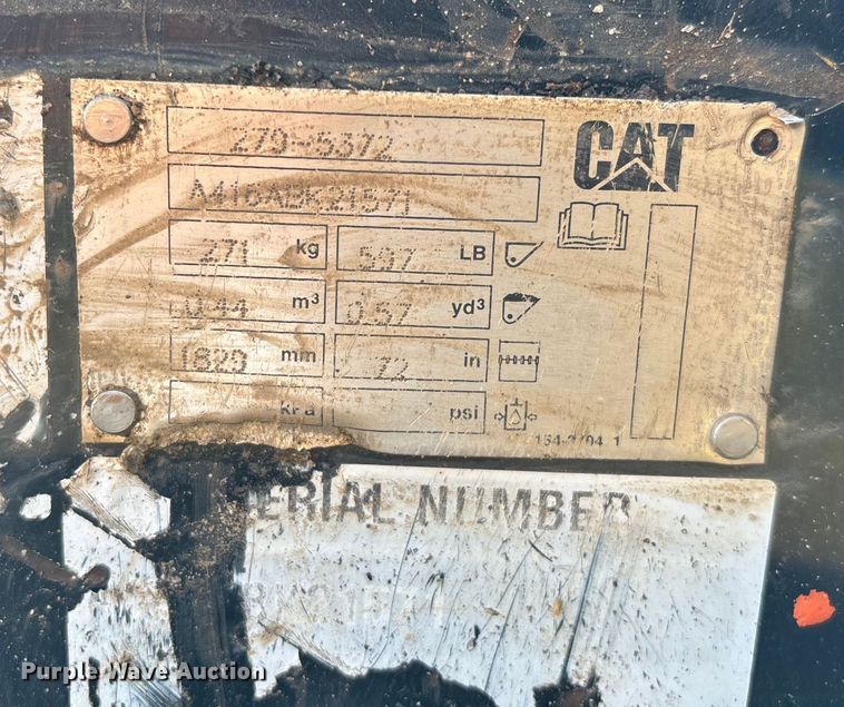 image for item DU0251 2025 Caterpillar 255 tracked skid steer loader