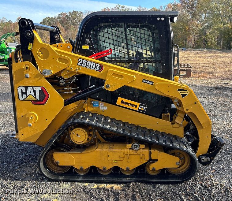 MINI CARGADOR SOBRE ORUGAS 2023 CATERPILLAR 259D3