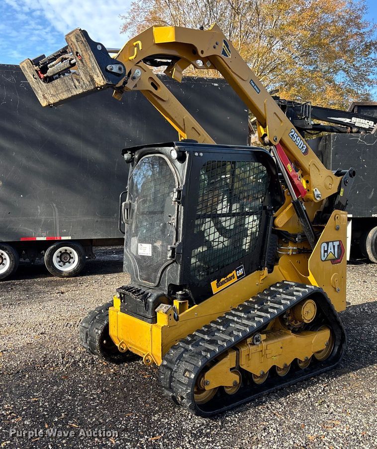 image for item DU0252 2023 Caterpillar 259D3 tracked skid steer loader