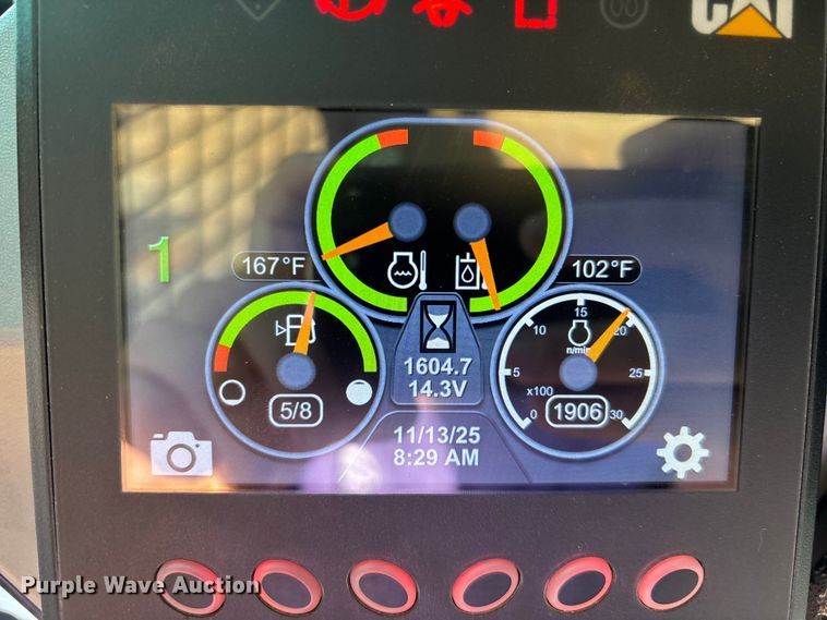 image for item DU0252 2023 Caterpillar 259D3 tracked skid steer loader