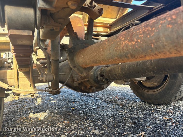 image for item DU0254 2014 Ford F550 dump flatbed truck