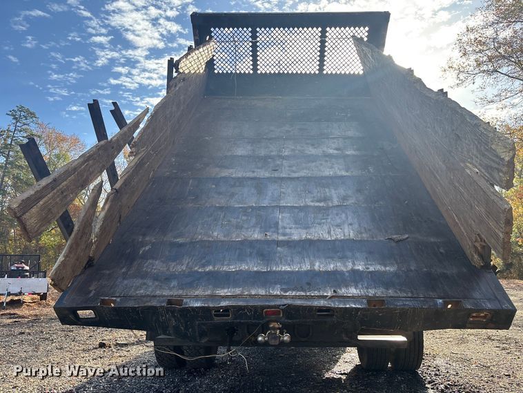 image for item DU0254 2014 Ford F550 dump flatbed truck