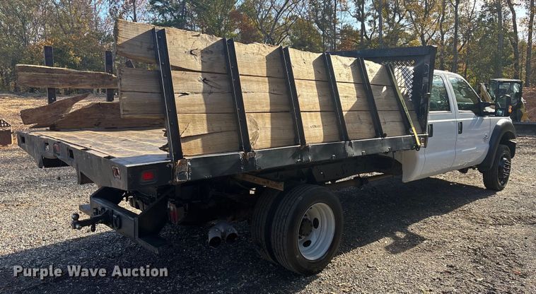 image for item DU0254 2014 Ford F550 dump flatbed truck