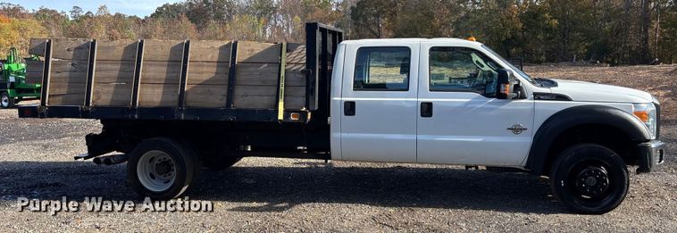 image for item DU0254 2014 Ford F550 dump flatbed truck