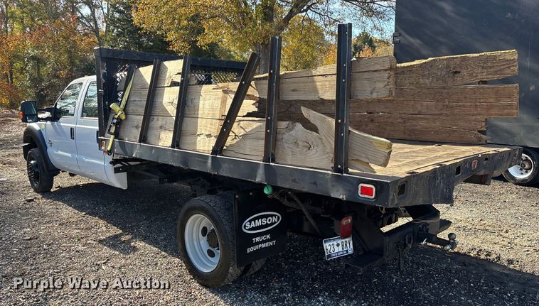 image for item DU0254 2014 Ford F550 dump flatbed truck