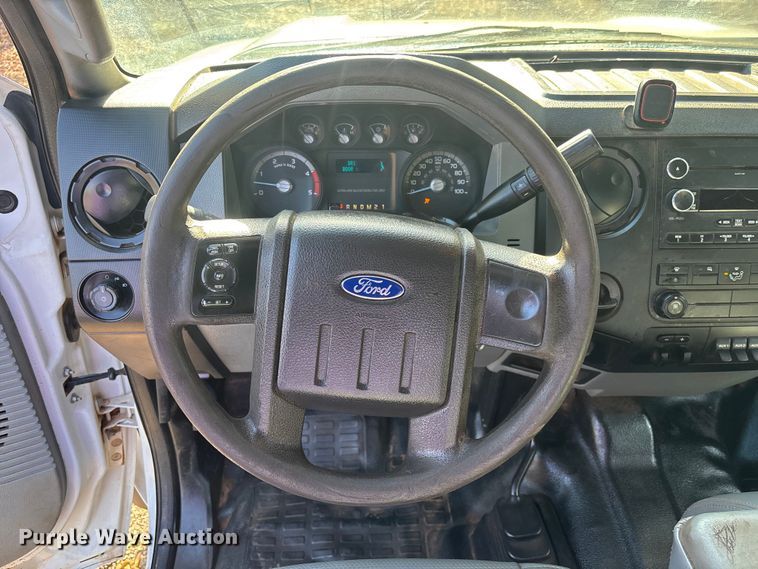 image for item DU0254 2014 Ford F550 dump flatbed truck