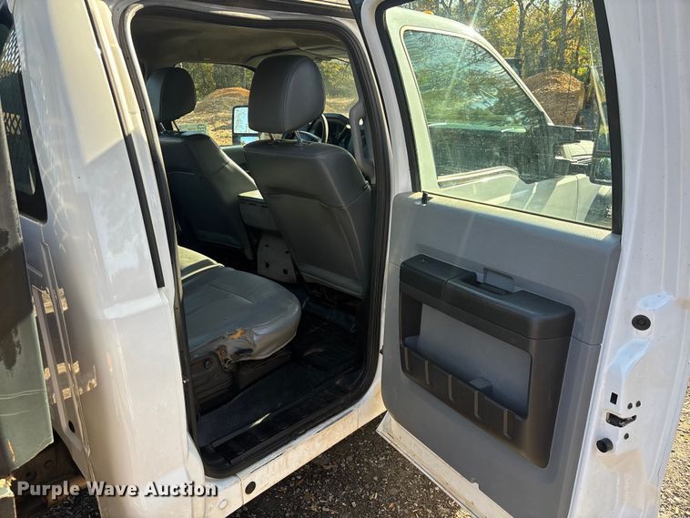 image for item DU0254 2014 Ford F550 dump flatbed truck