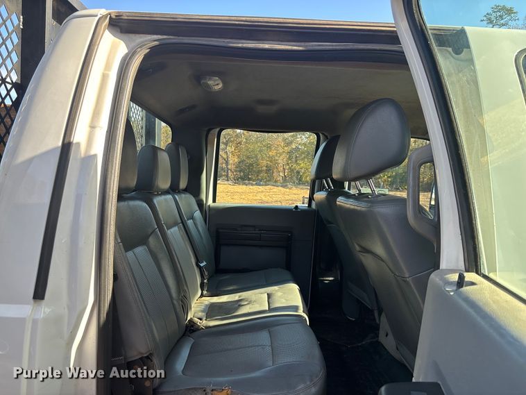 image for item DU0254 2014 Ford F550 dump flatbed truck