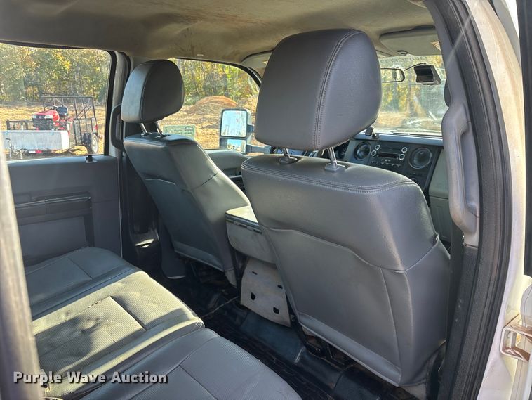 image for item DU0254 2014 Ford F550 dump flatbed truck