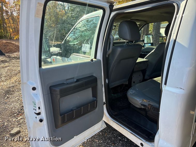 image for item DU0254 2014 Ford F550 dump flatbed truck