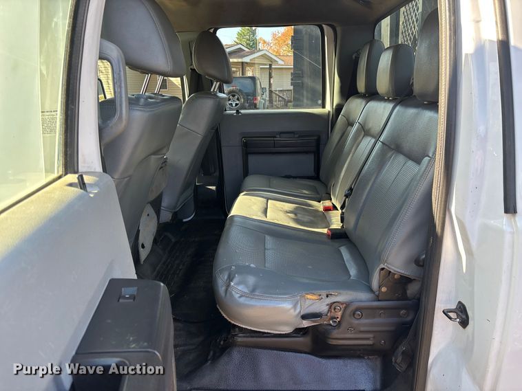 image for item DU0254 2014 Ford F550 dump flatbed truck