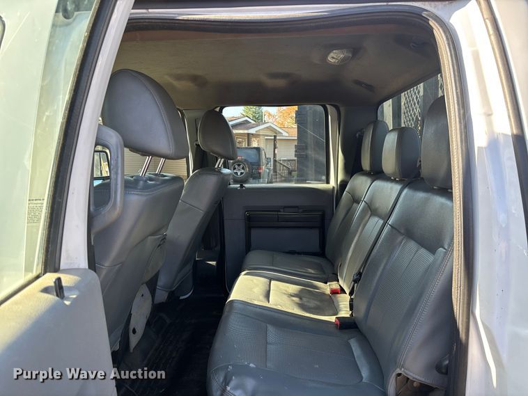 image for item DU0254 2014 Ford F550 dump flatbed truck