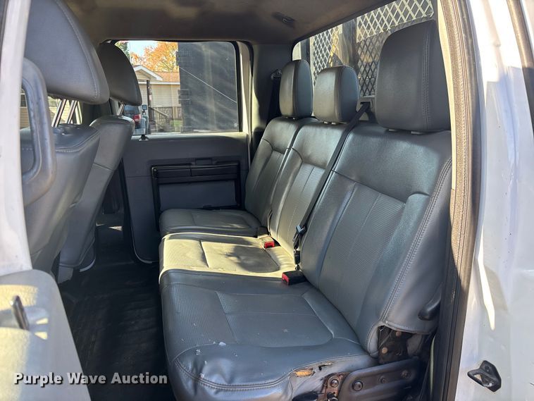 image for item DU0254 2014 Ford F550 dump flatbed truck