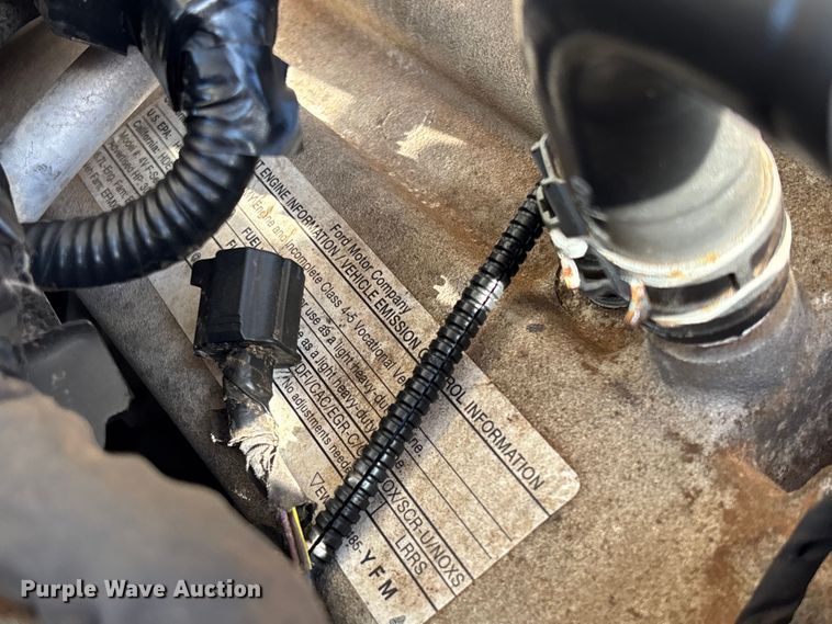 image for item DU0254 2014 Ford F550 dump flatbed truck