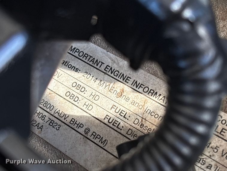 image for item DU0254 2014 Ford F550 dump flatbed truck