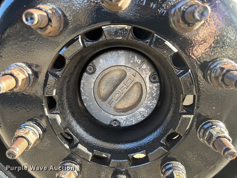 image for item DU0254 2014 Ford F550 dump flatbed truck