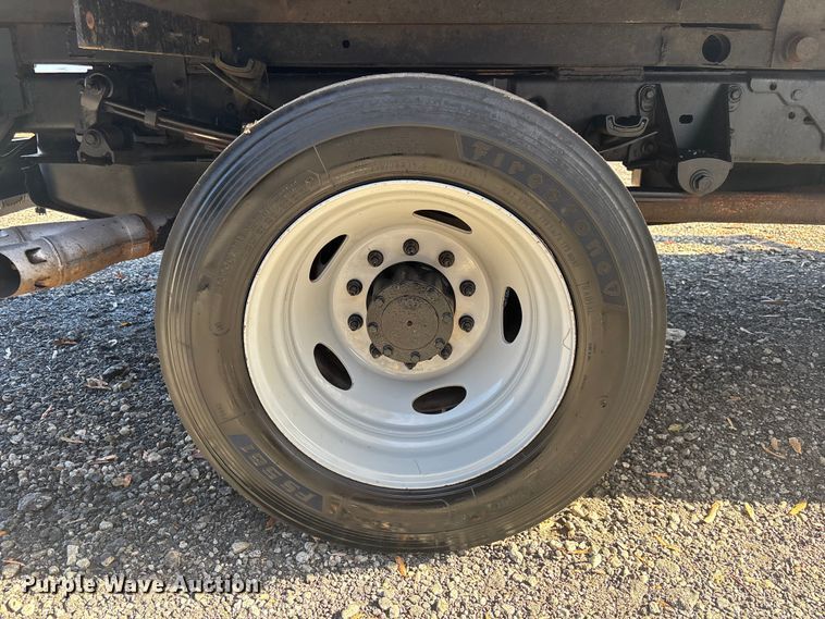 image for item DU0254 2014 Ford F550 dump flatbed truck